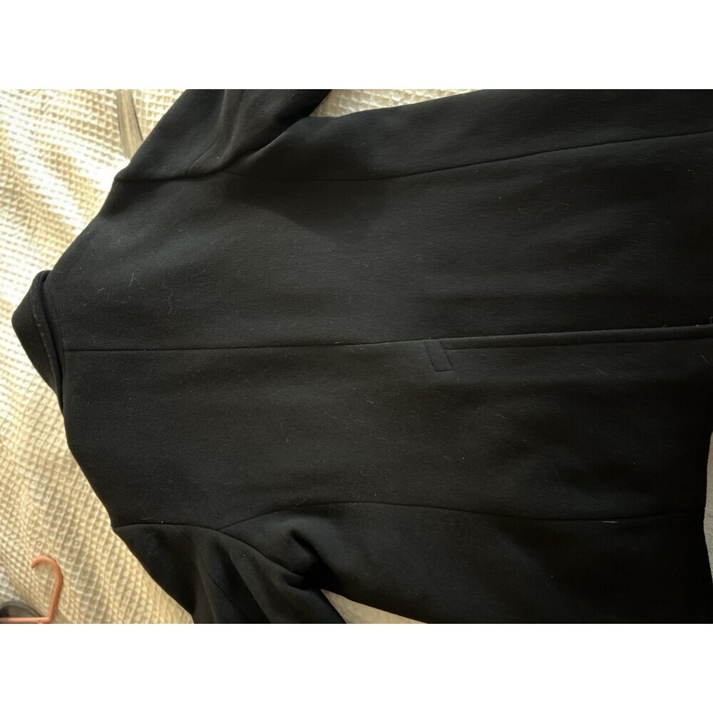 Banana Republic Men's Size XL Black Wool Button Down Coat, Double Breasted - Picture 7 of 14